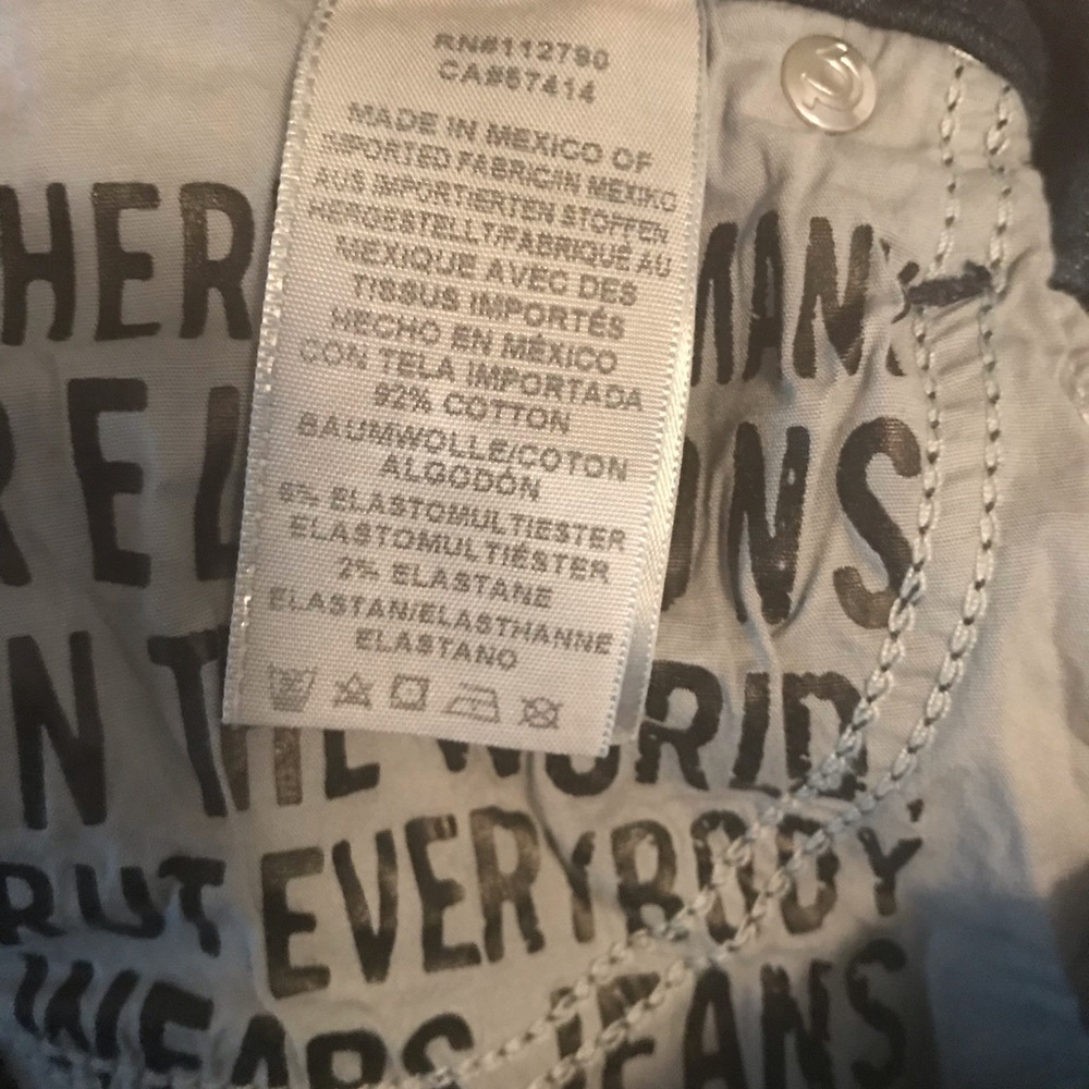 True Religion Casey Low Rise Skinny Jeans - Picture 3 of 5